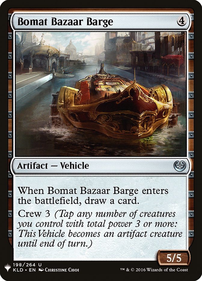 Bomat Bazaar Barge [Mystery Booster] | Gamer Loot