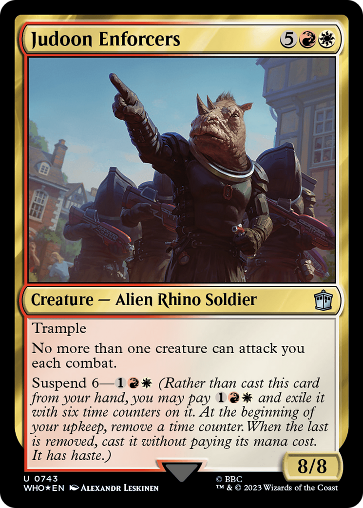 Judoon Enforcers (Surge Foil) [Doctor Who] | Gamer Loot