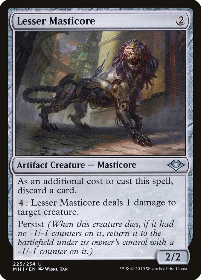 Lesser Masticore [Modern Horizons] | Gamer Loot