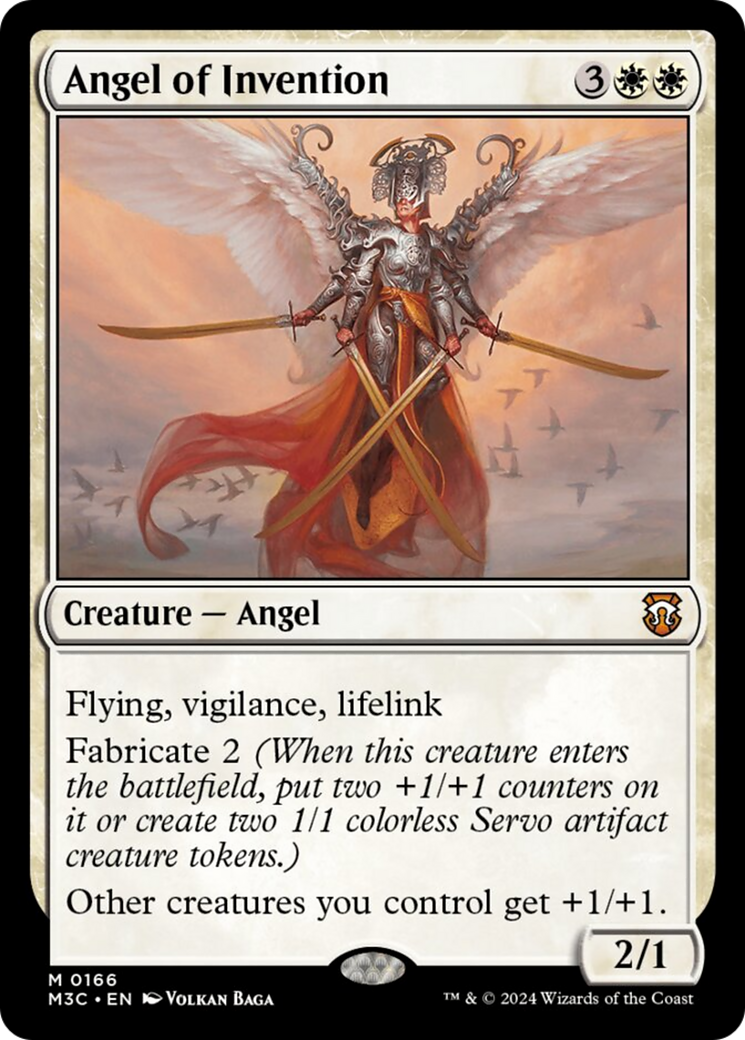 Angel of Invention (Ripple Foil) [Modern Horizons 3 Commander] | Gamer Loot