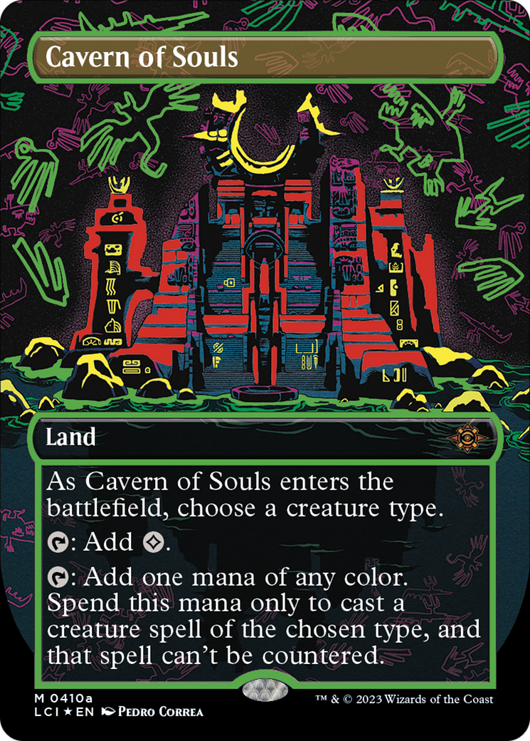 Cavern of Souls (0410a) (Borderless) [The Lost Caverns of Ixalan] | Gamer Loot