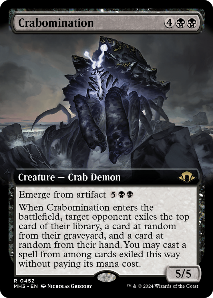 Crabomination (Extended Art) [Modern Horizons 3] | Gamer Loot