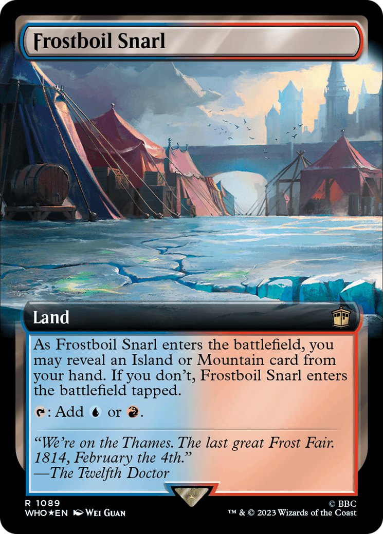 Frostboil Snarl (Extended Art) (Surge Foil) [Doctor Who] | Gamer Loot