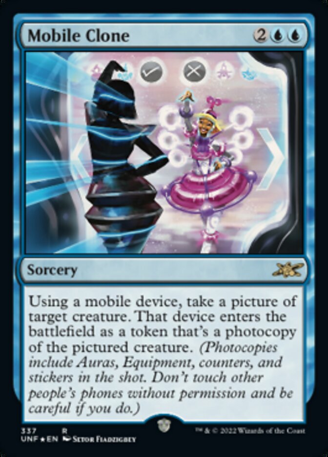 Mobile Clone (Galaxy Foil) [Unfinity] | Gamer Loot