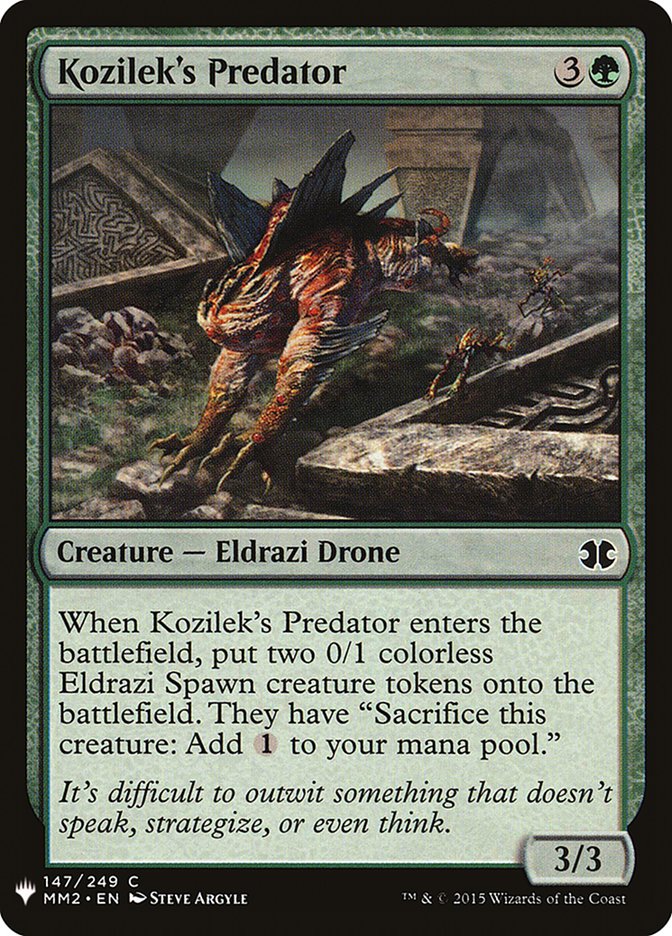Kozilek's Predator [Mystery Booster] | Gamer Loot