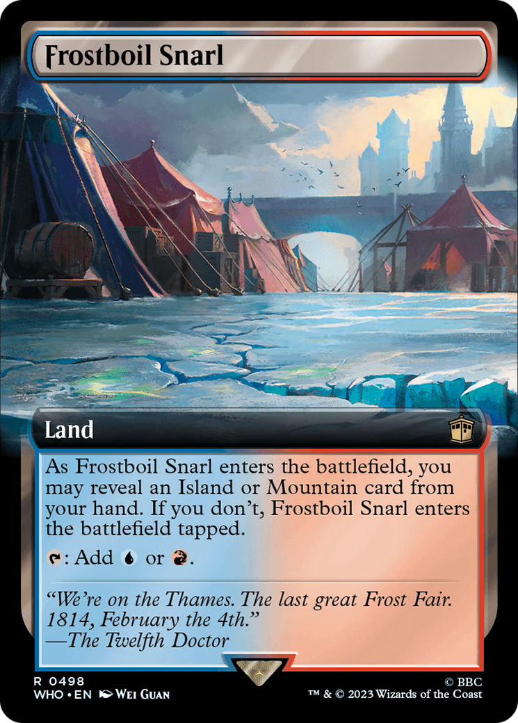Frostboil Snarl (Extended Art) [Doctor Who] | Gamer Loot
