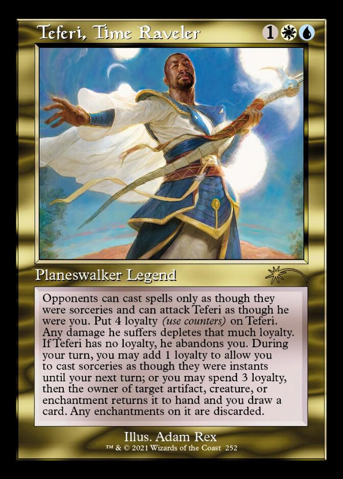 Teferi, Time Raveler (Retro) [Secret Lair Drop Series] | Gamer Loot