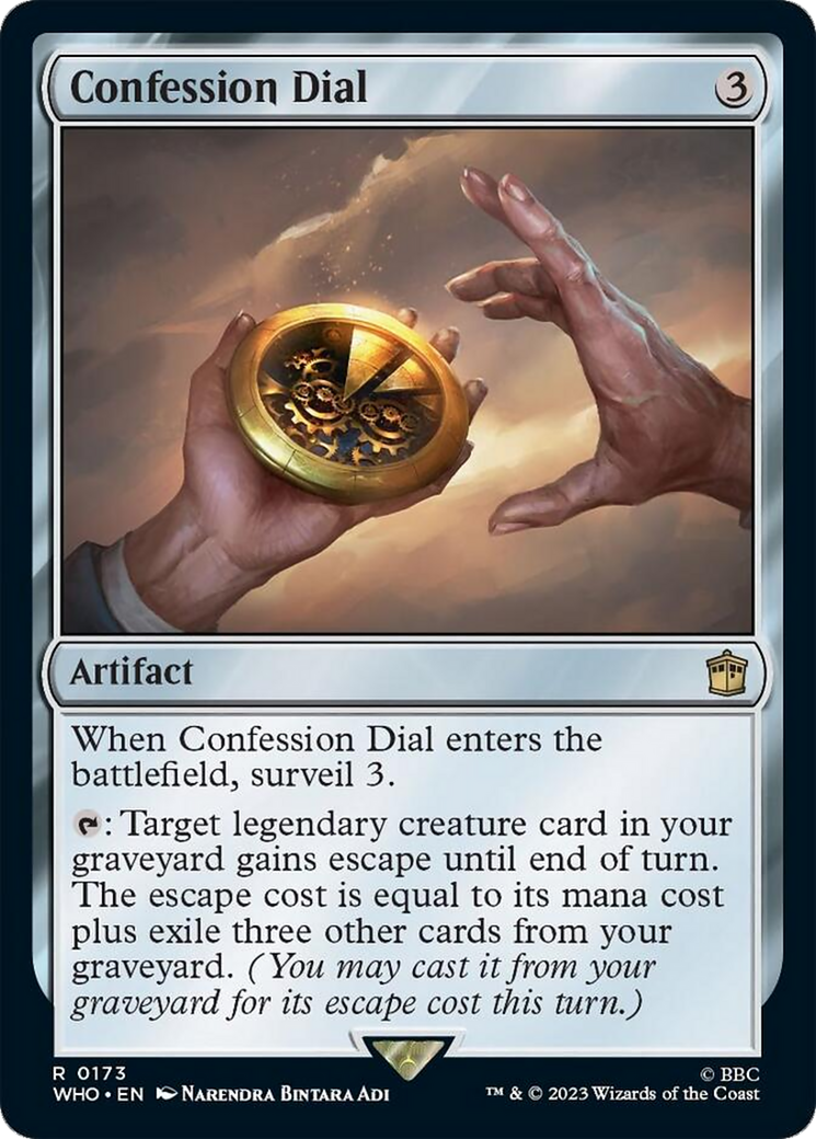Confession Dial [Doctor Who] | Gamer Loot