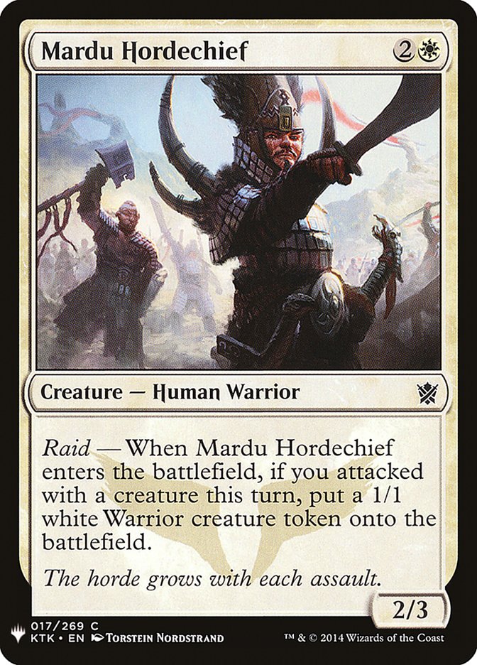 Mardu Hordechief [Mystery Booster] | Gamer Loot
