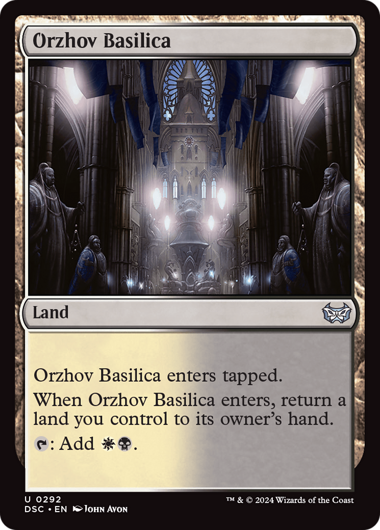 Orzhov Basilica [Duskmourn: House of Horror Commander] | Gamer Loot