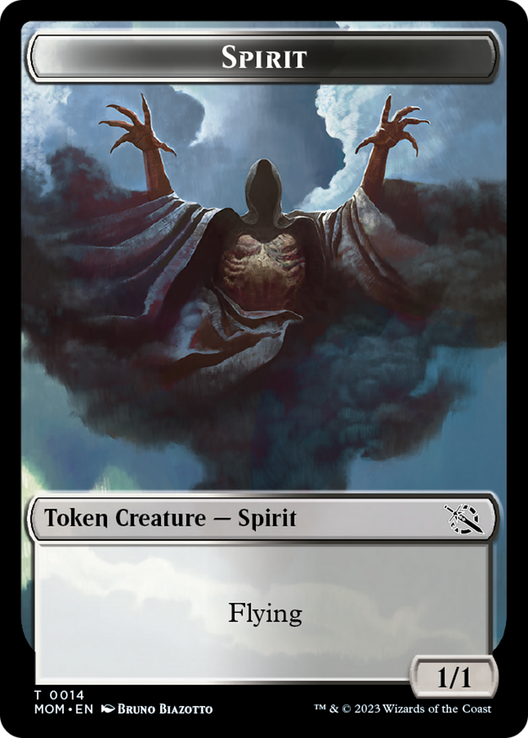 Spirit Token [March of the Machine Tokens] | Gamer Loot