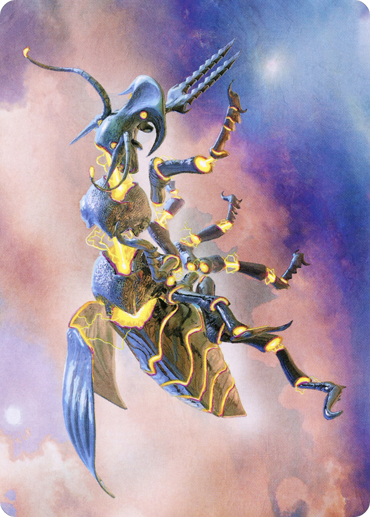 Zabaz, the Glimmerwasp Art Card [Modern Horizons 2 Art Series] | Gamer Loot