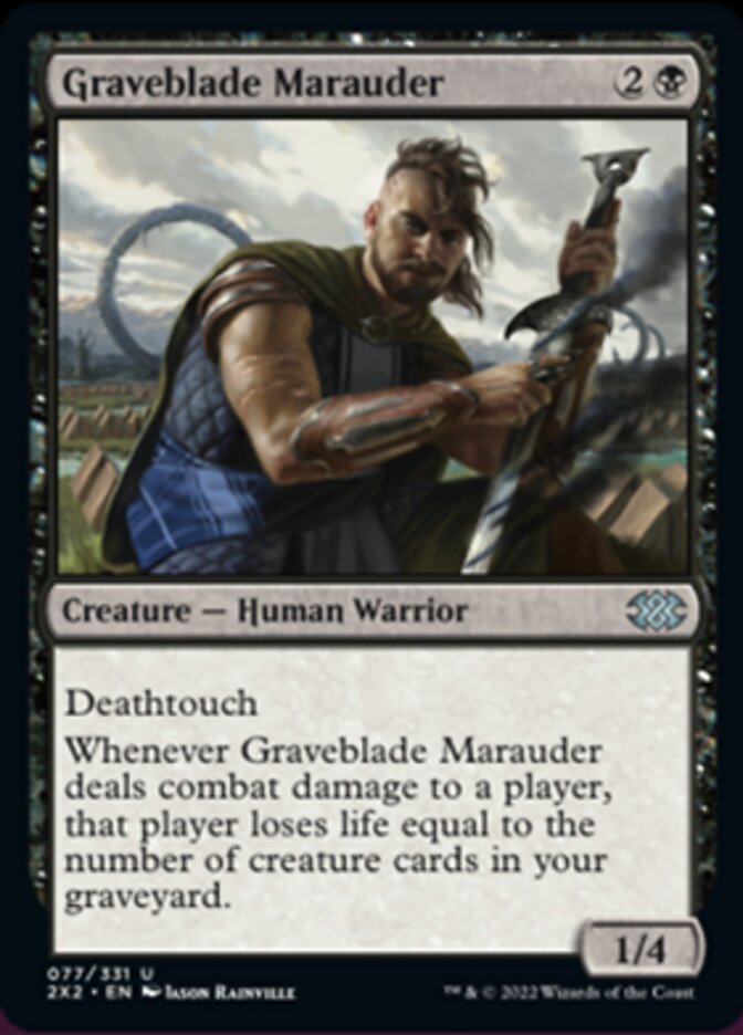 Graveblade Marauder [Double Masters 2022] | Gamer Loot