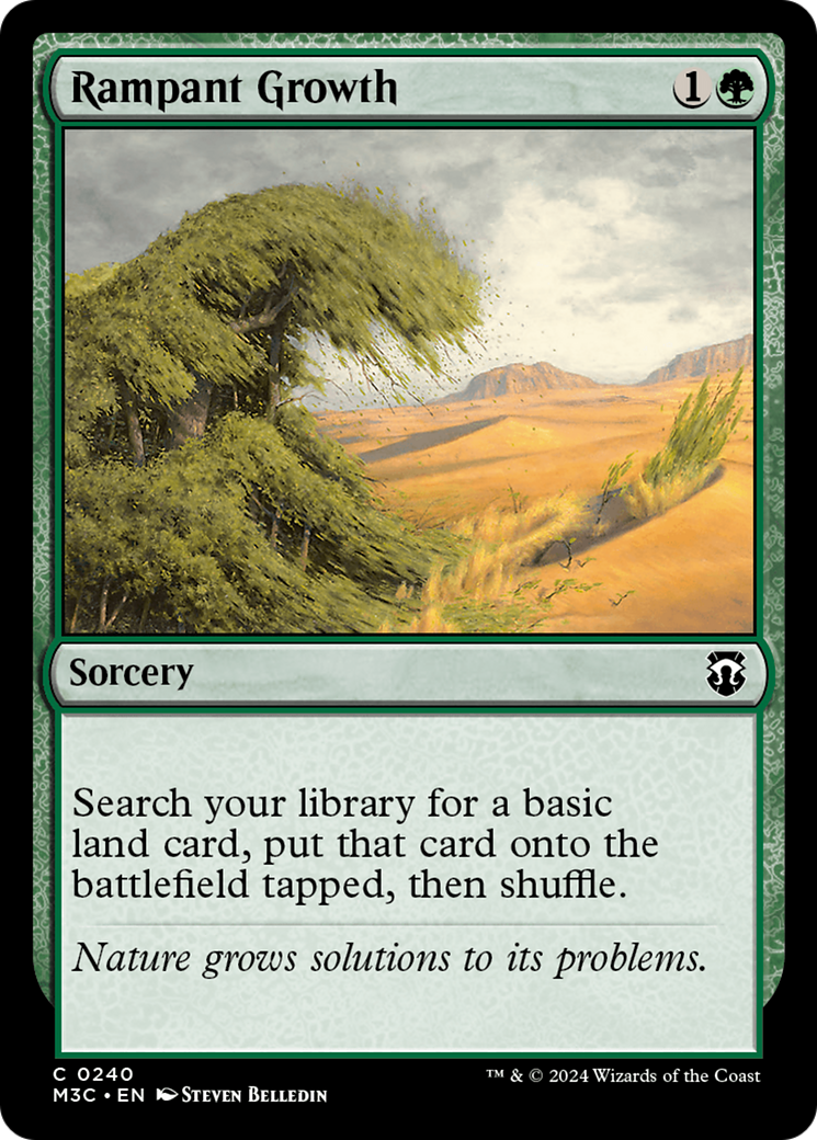 Rampant Growth [Modern Horizons 3 Commander] | Gamer Loot