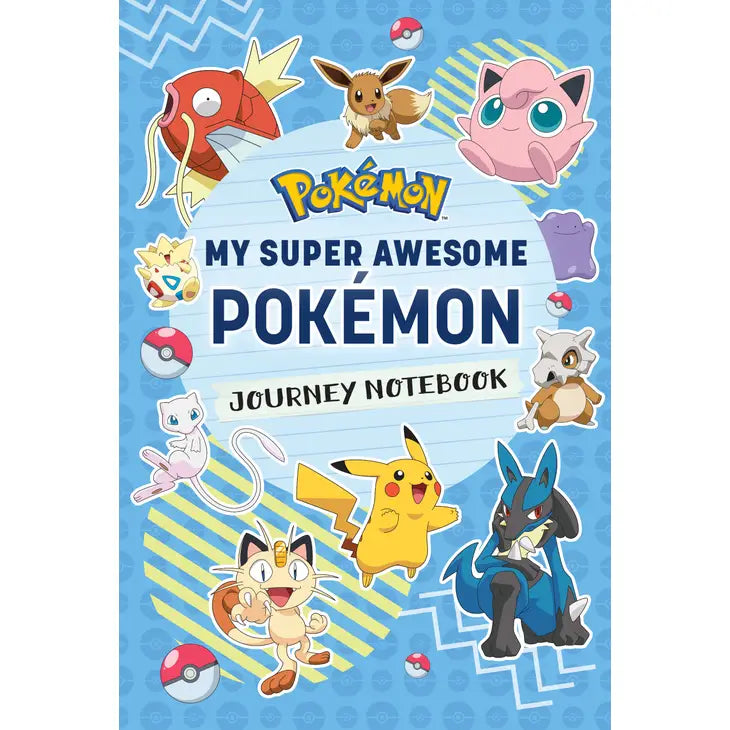 My Super Awesome Pokemon Journey Notebook | Gamer Loot