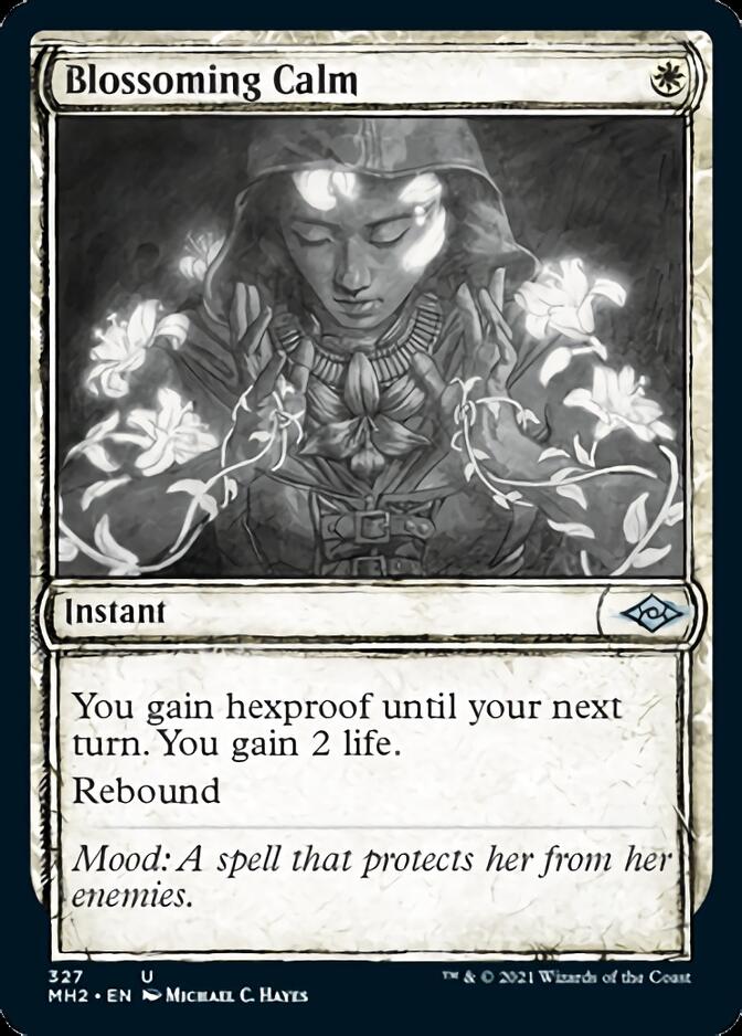 Blossoming Calm (Sketch) [Modern Horizons 2] | Gamer Loot