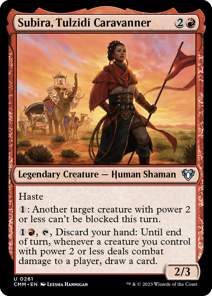Subira, Tulzidi Caravanner [Commander Masters] | Gamer Loot