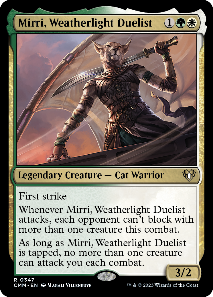 Mirri, Weatherlight Duelist [Commander Masters] | Gamer Loot