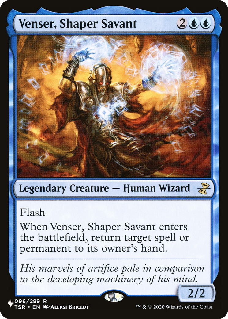 Venser, Shaper Savant [The List] | Gamer Loot