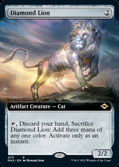 Diamond Lion (Extended Art) [Modern Horizons 2] | Gamer Loot