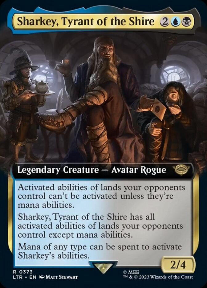 Sharkey, Tyrant of the Shire (Extended Art) [The Lord of the Rings: Tales of Middle-Earth] | Gamer Loot