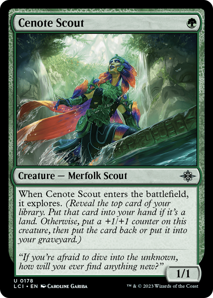 Cenote Scout [The Lost Caverns of Ixalan] | Gamer Loot