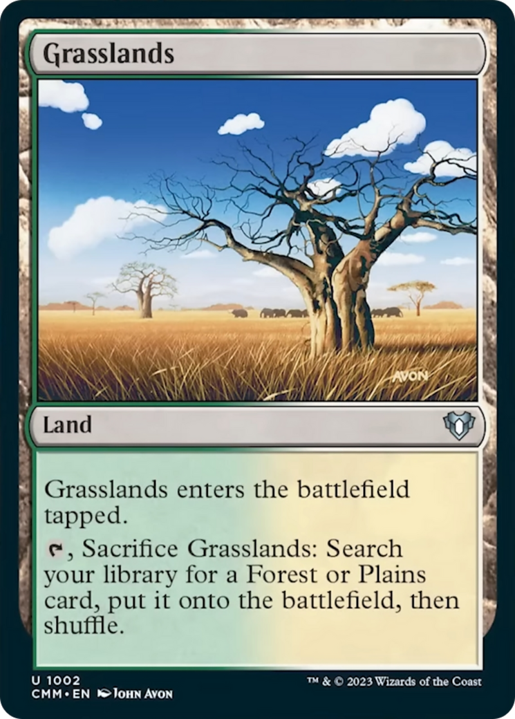Grasslands [Commander Masters] | Gamer Loot