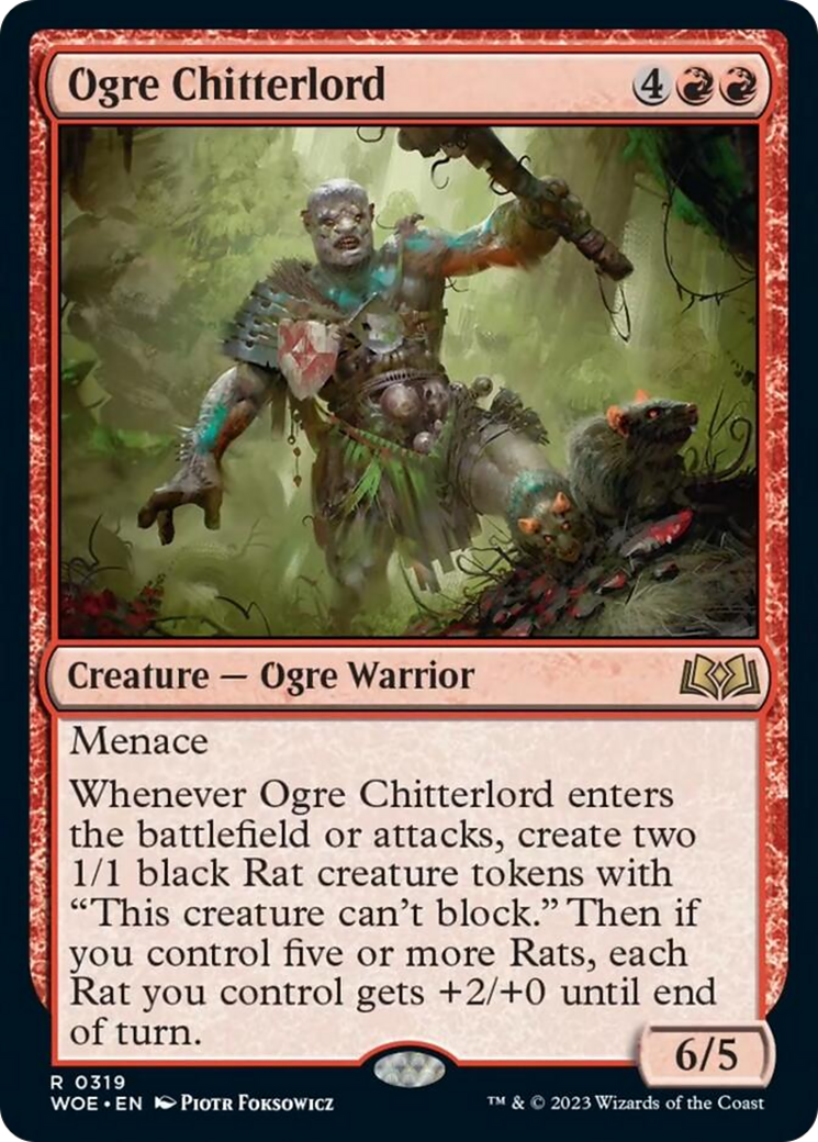 Ogre Chitterlord [Wilds of Eldraine] | Gamer Loot