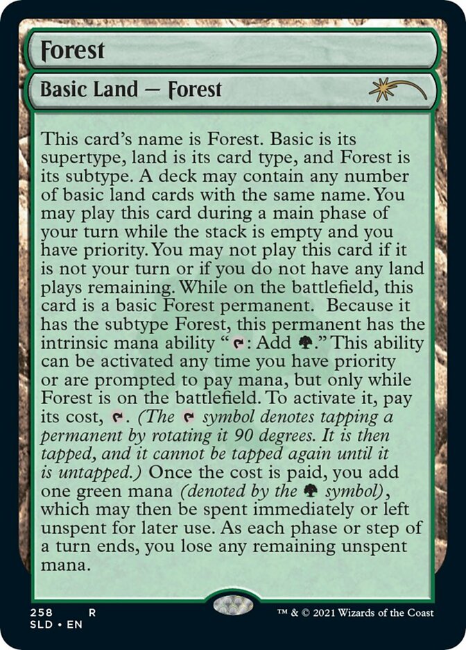Forest (258) [Secret Lair Drop Series] | Gamer Loot