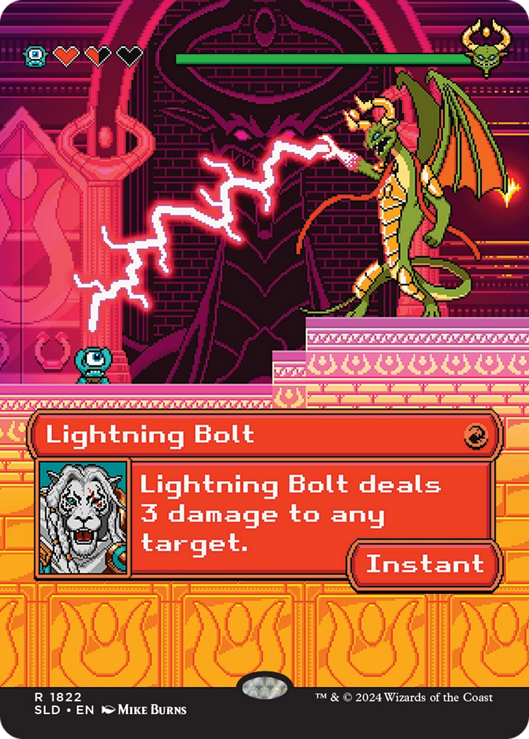 Lightning Bolt (1822) (Rainbow Foil) [Secret Lair Drop Series] | Gamer Loot