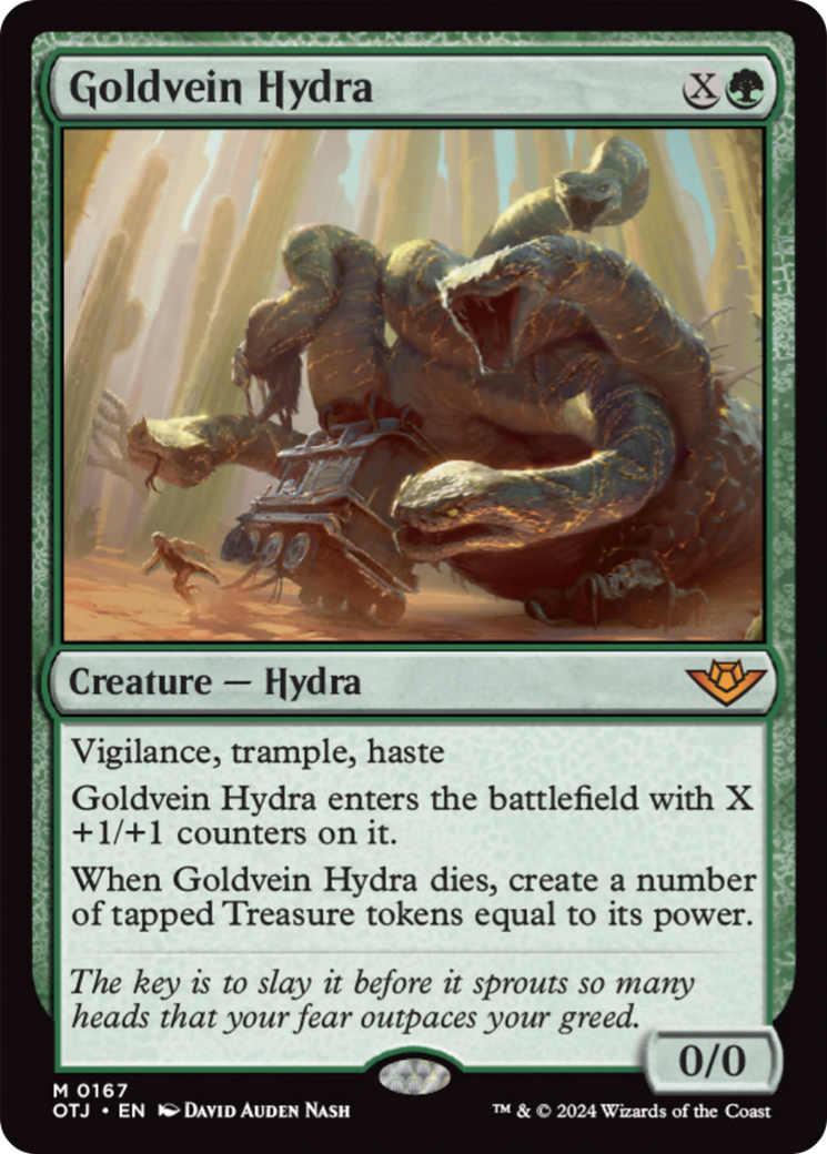 Goldvein Hydra [Outlaws of Thunder Junction] | Gamer Loot