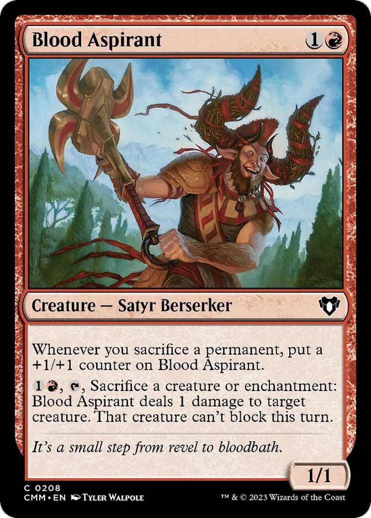 Blood Aspirant [Commander Masters] | Gamer Loot