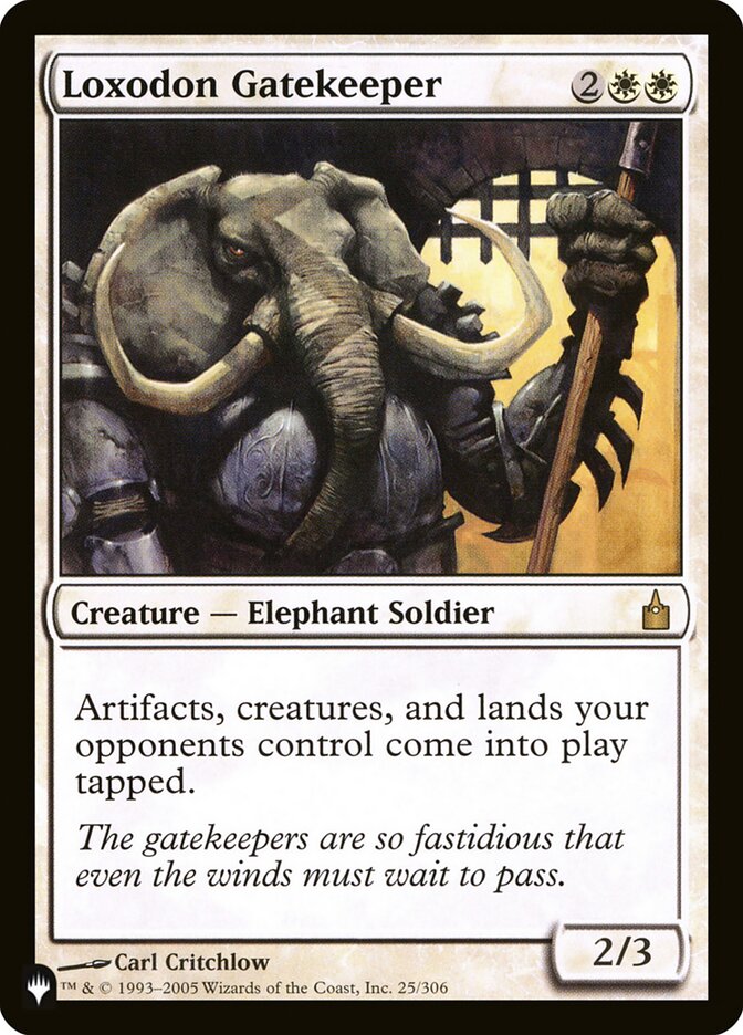 Loxodon Gatekeeper [The List] | Gamer Loot