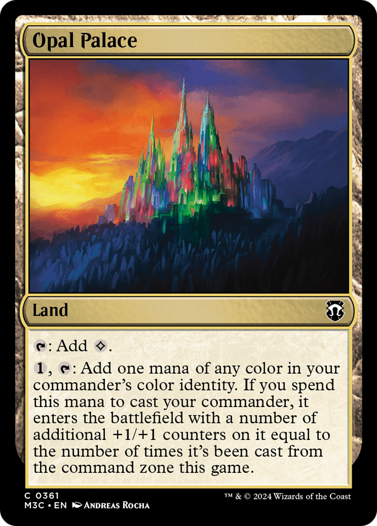 Opal Palace (Ripple Foil) [Modern Horizons 3 Commander] | Gamer Loot