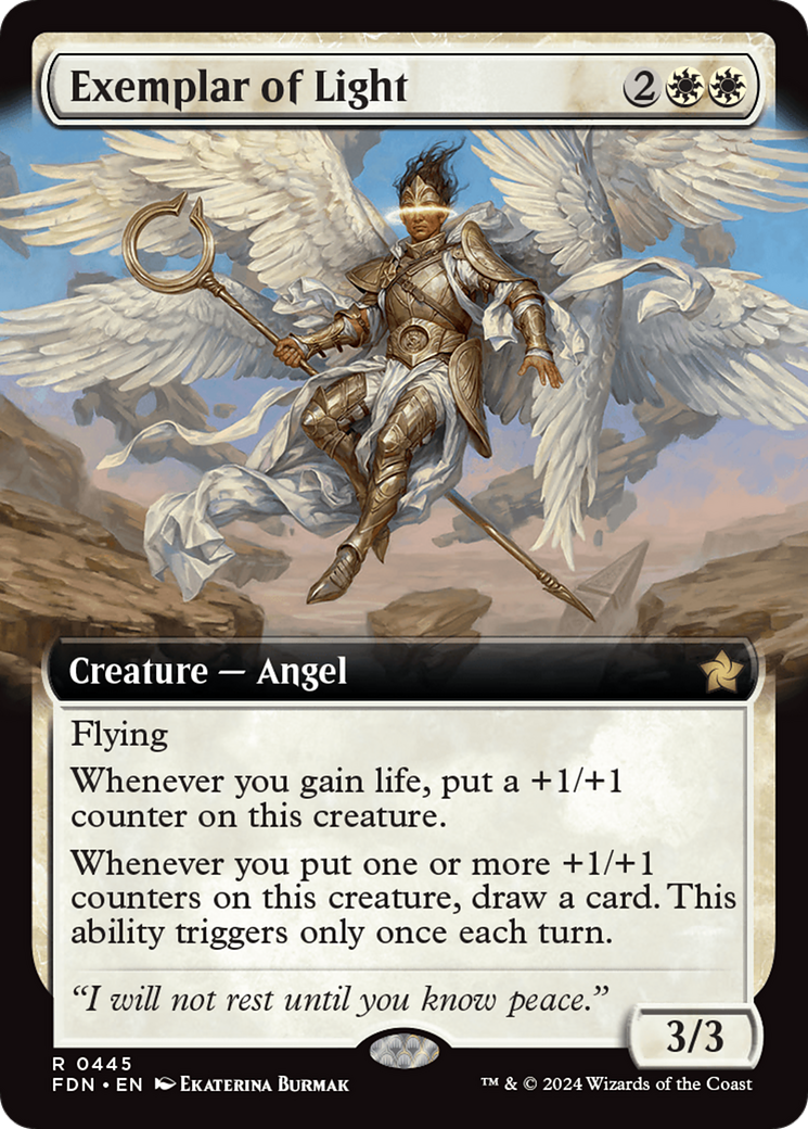Exemplar of Light (Extended Art) [Foundations] | Gamer Loot