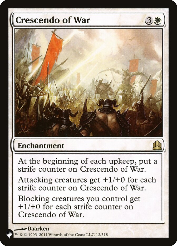 Crescendo of War [The List] | Gamer Loot