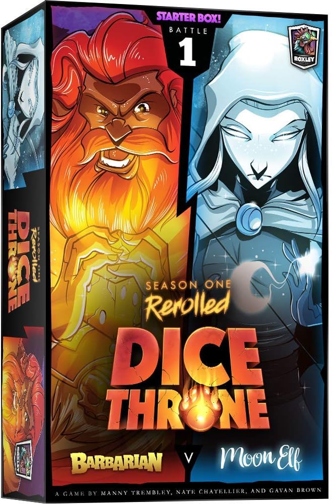 Dice Throne: Barbarian vs Moon Elf | Gamer Loot
