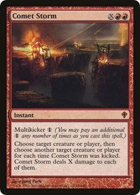 Comet Storm (Oversized) [Oversize Cards] | Gamer Loot