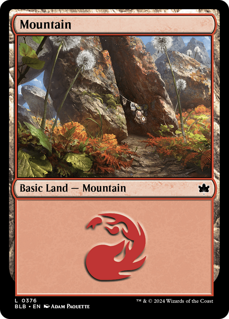 Mountain (0376) [Bloomburrow] | Gamer Loot