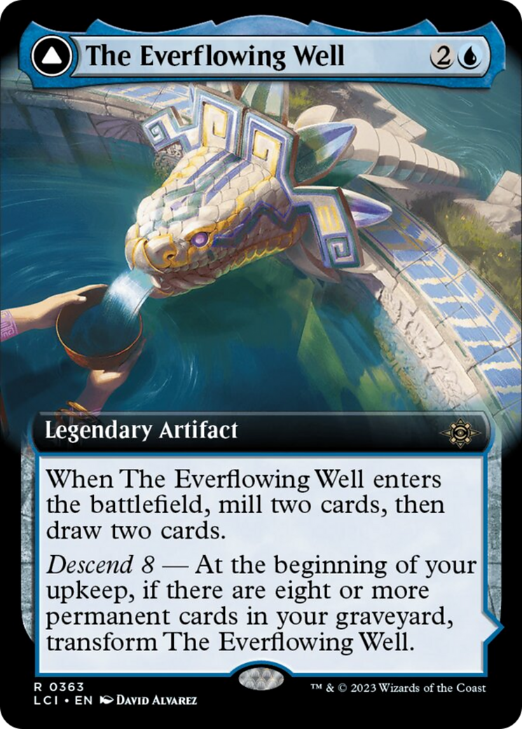 The Everflowing Well // The Myriad Pools (Extended Art) [The Lost Caverns of Ixalan] | Gamer Loot