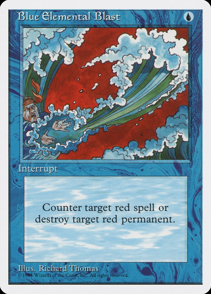 Blue Elemental Blast [Media Promos] | Gamer Loot