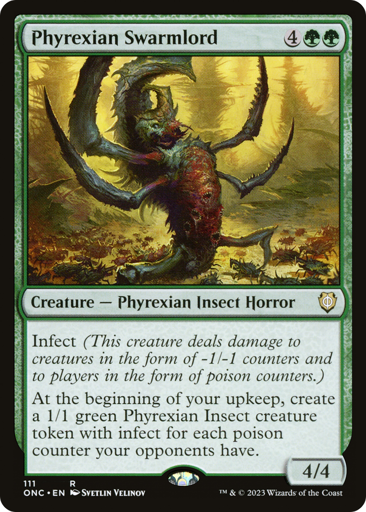 Phyrexian Swarmlord [Phyrexia: All Will Be One Commander] | Gamer Loot