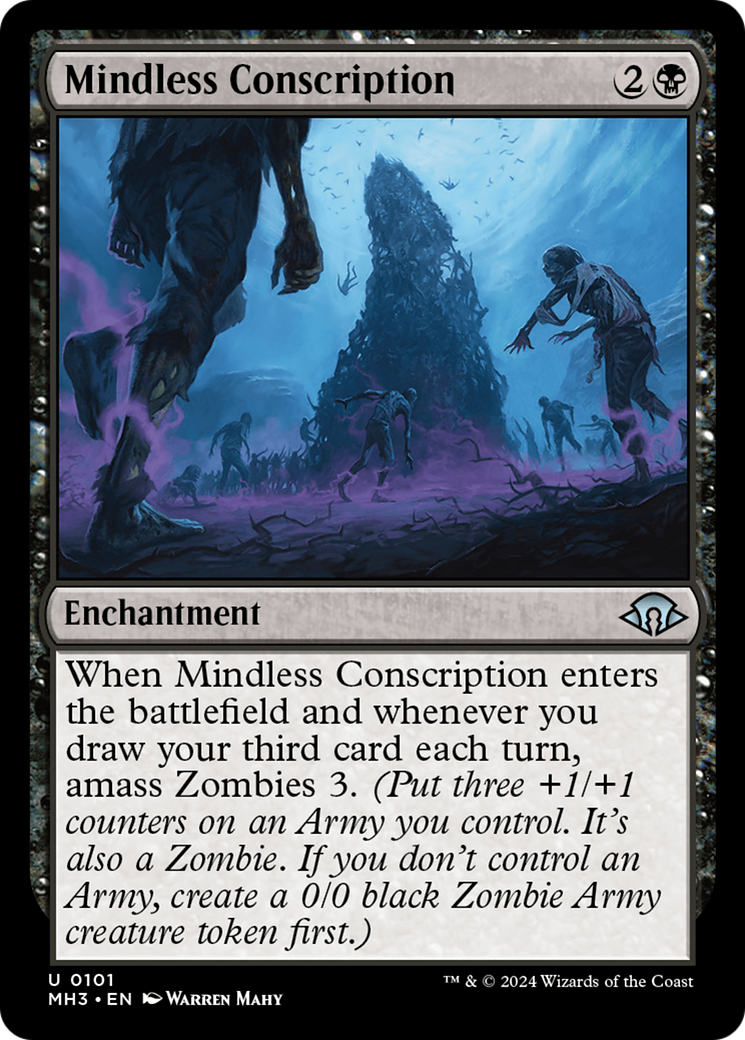Mindless Conscription [Modern Horizons 3] | Gamer Loot