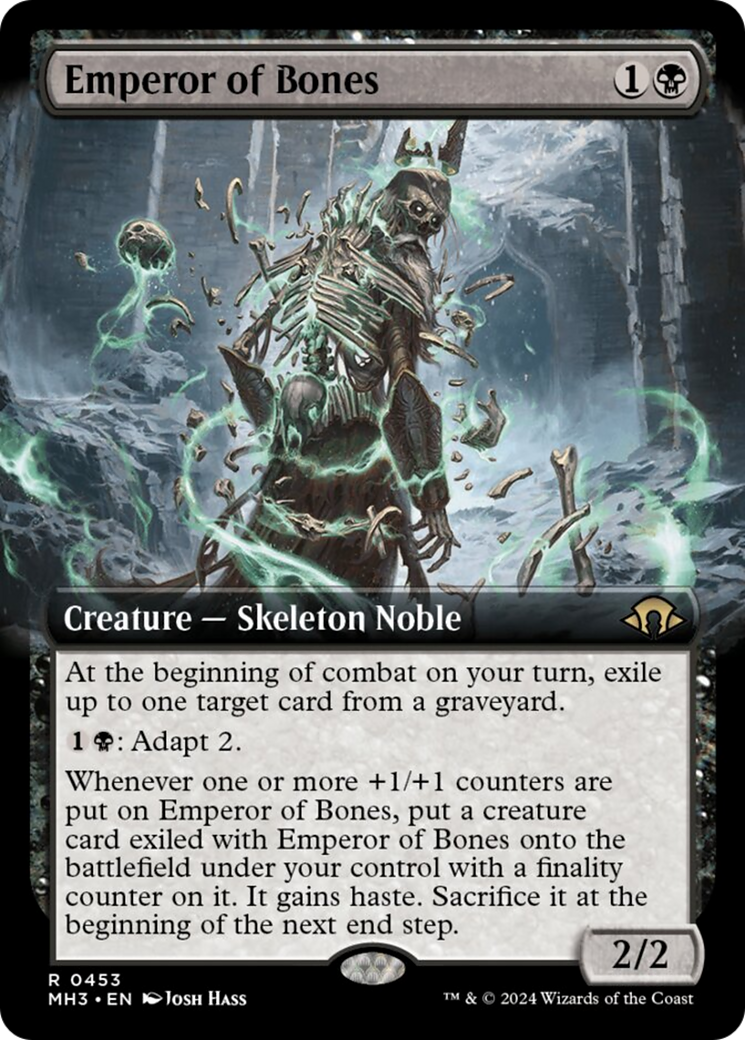 Emperor of Bones (Extended Art) [Modern Horizons 3] | Gamer Loot