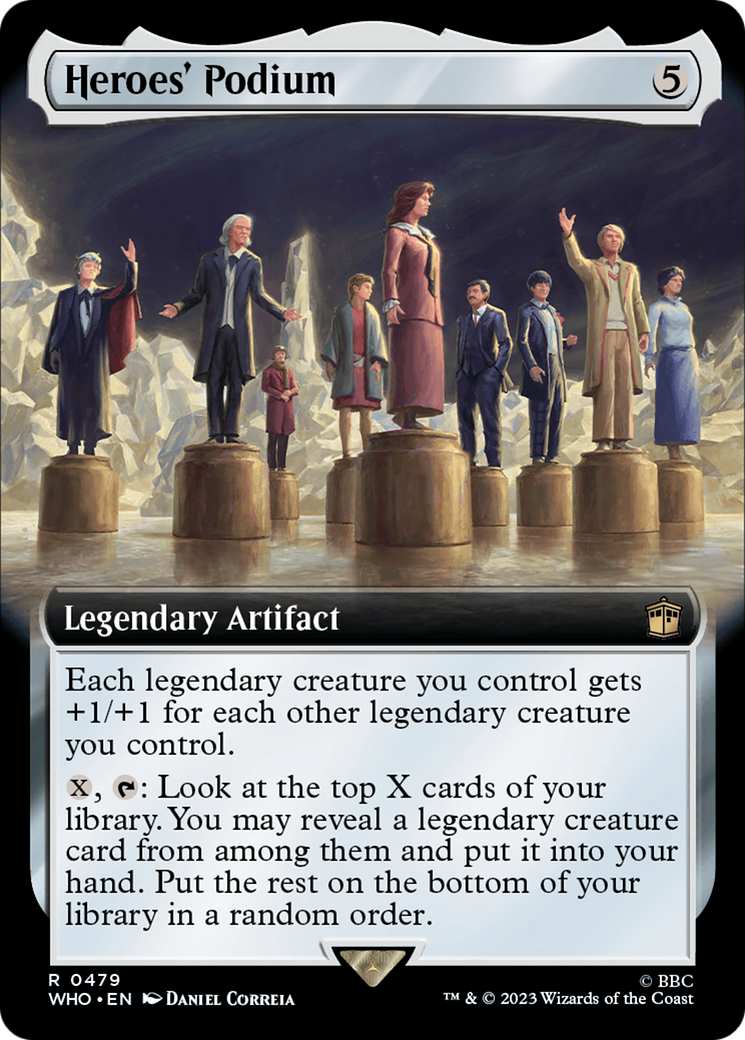 Heroes' Podium (Extended Art) [Doctor Who] | Gamer Loot