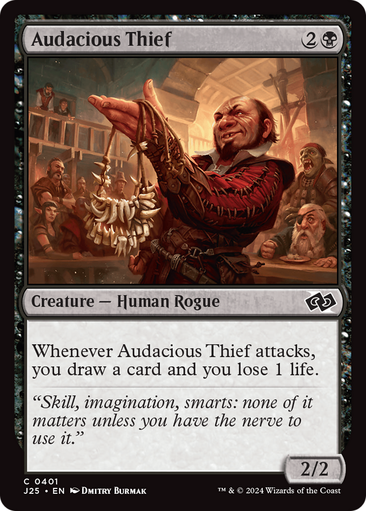 Audacious Thief [Foundations Jumpstart] | Gamer Loot