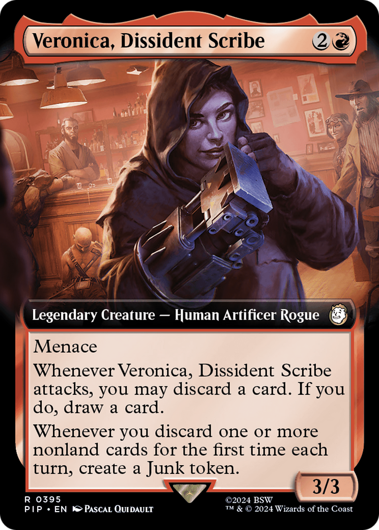 Veronica, Dissident Scribe (Extended Art) [Fallout] | Gamer Loot