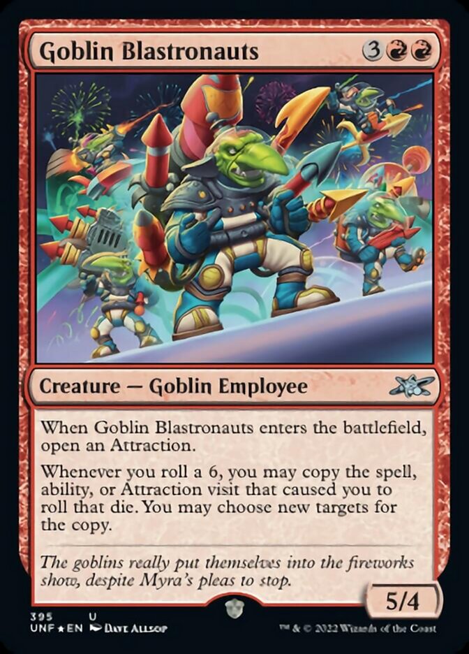 Goblin Blastronauts (Galaxy Foil) [Unfinity] | Gamer Loot