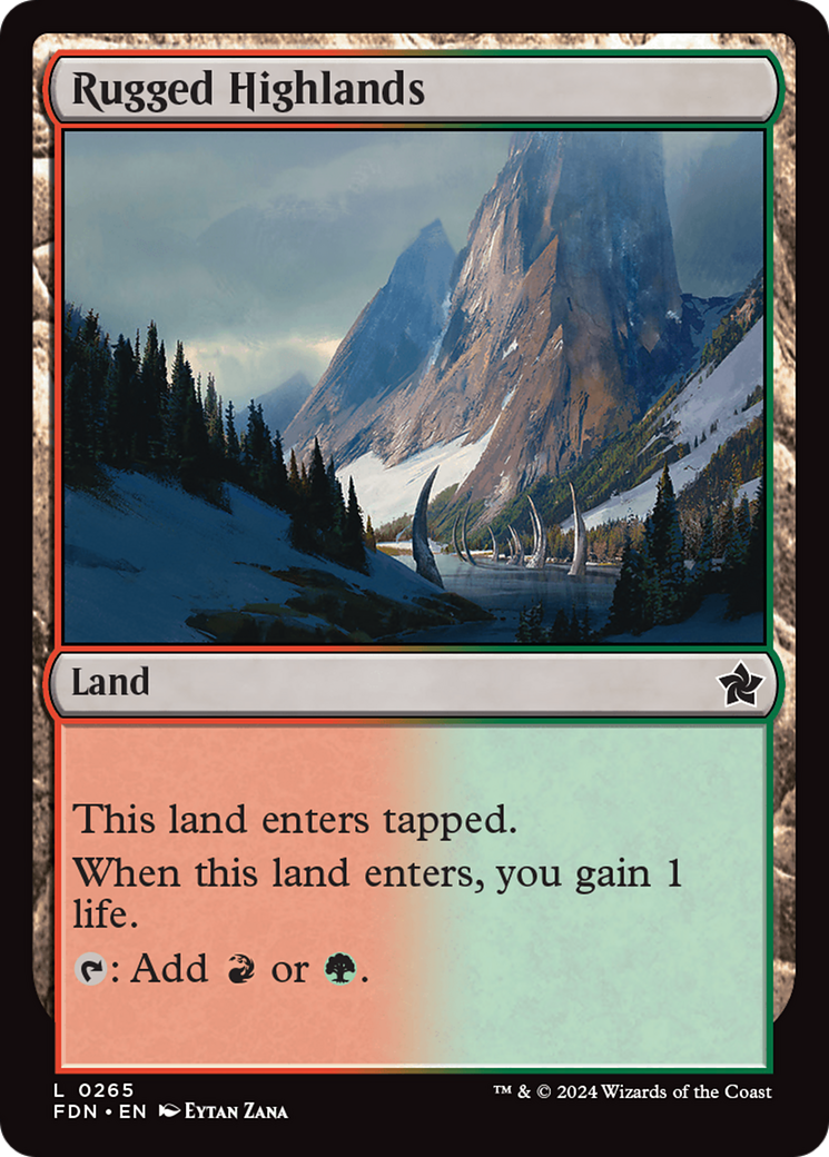 Rugged Highlands [Foundations] | Gamer Loot