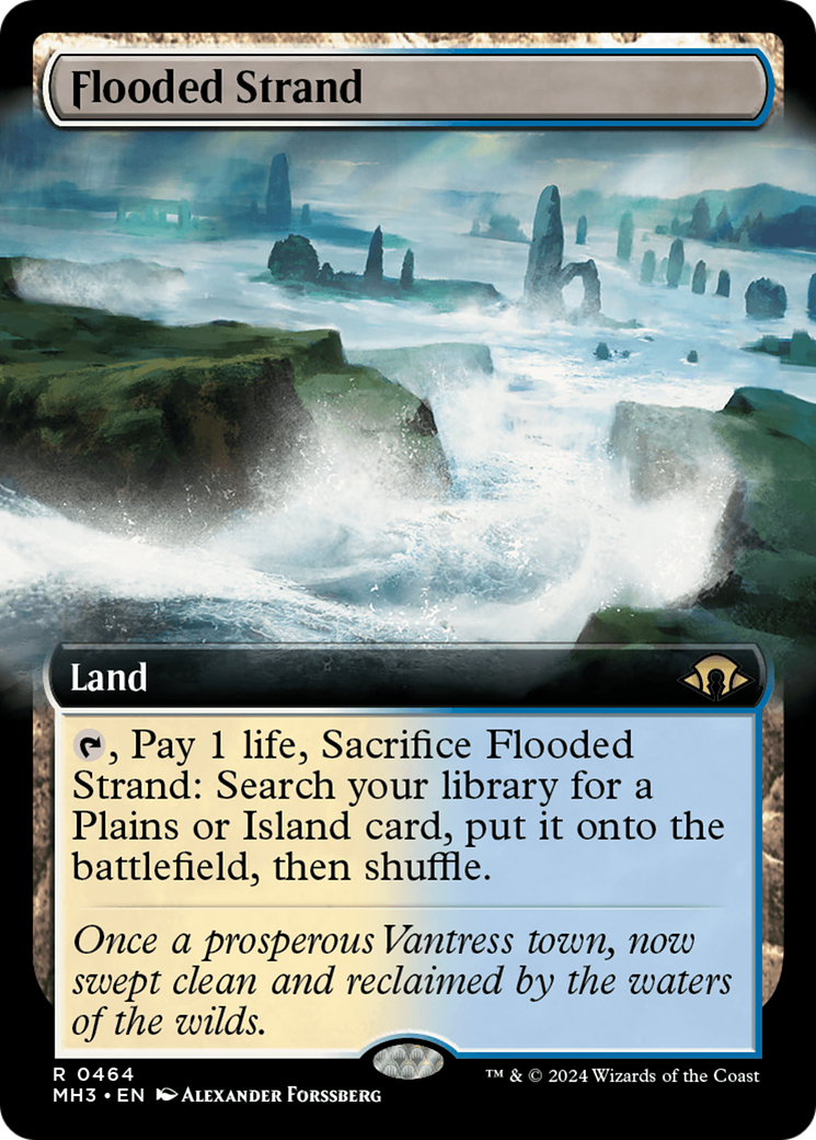 Flooded Strand (Extended Art) [Modern Horizons 3] | Gamer Loot